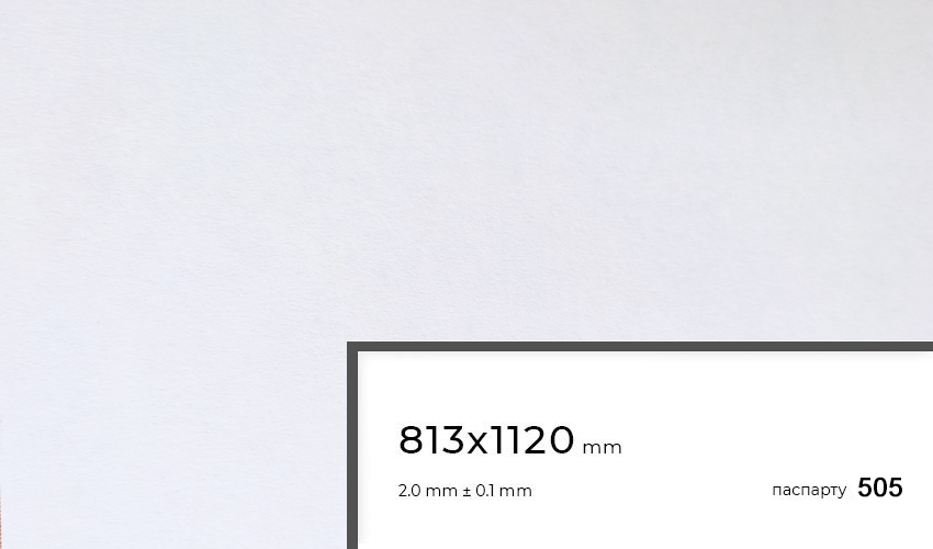 Паспарту 505